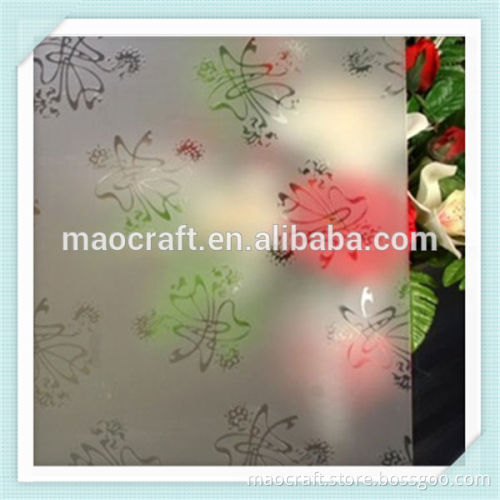 best home decor acid etched glass 4, 5, 6 mm